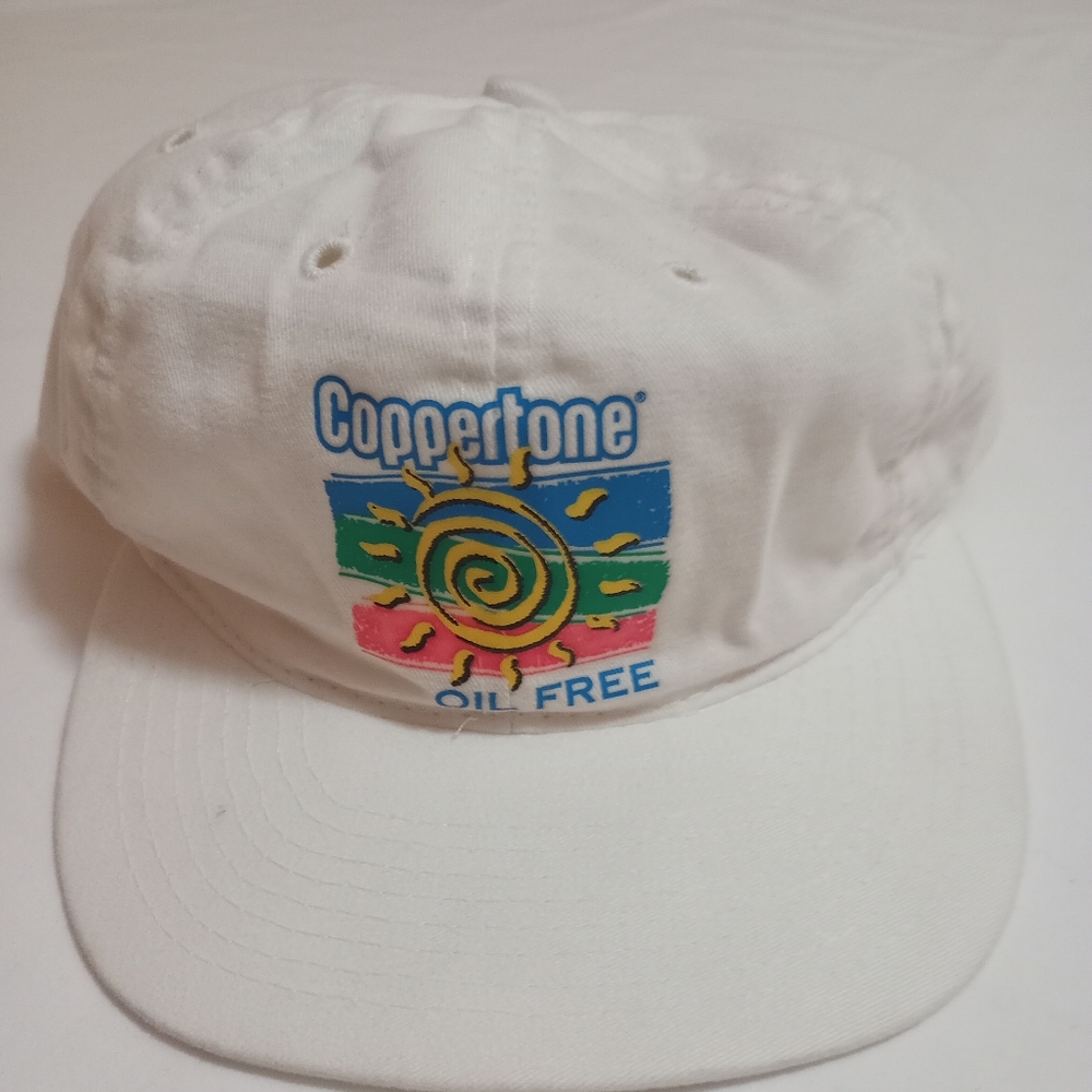 Vintage Coppertone Sunscreen hat